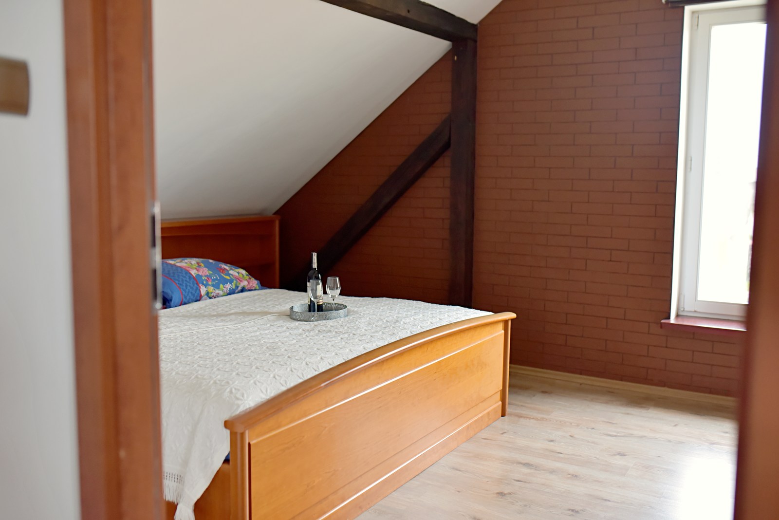 Sypialnia z komfortowym wnętrzem