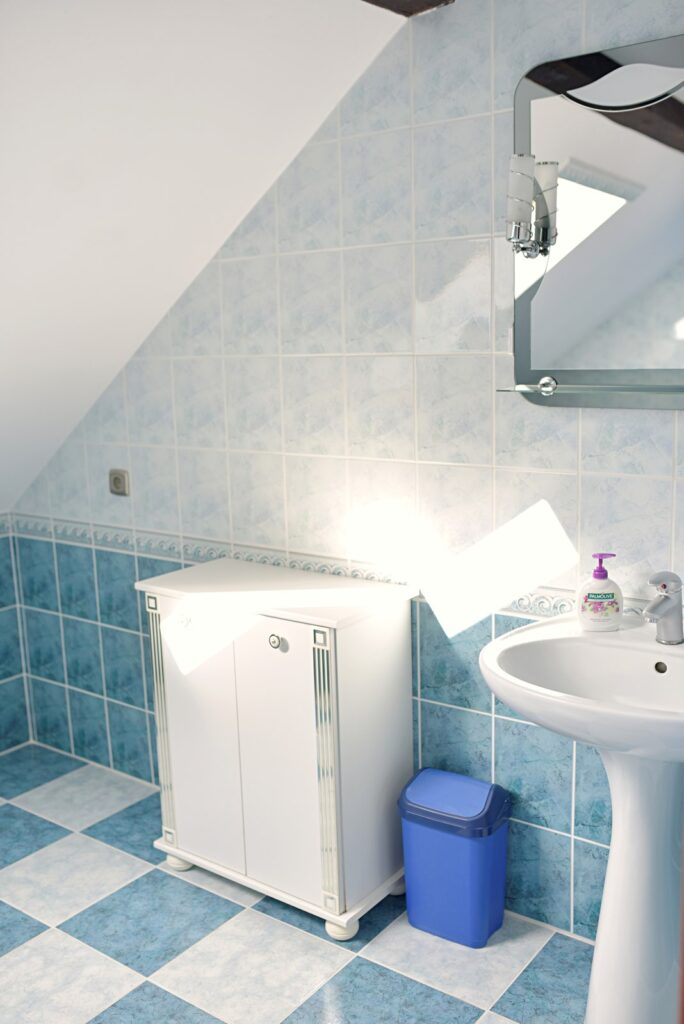 Nowoczesna łazienka na Mazurach