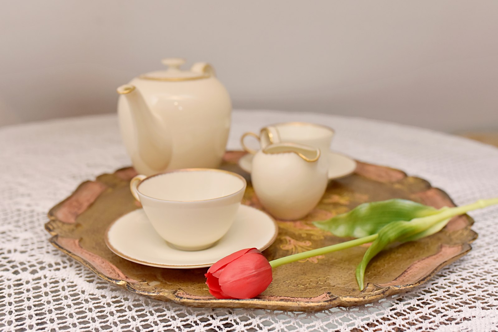 Jadalnia z eleganckim wystrojem na wakacje