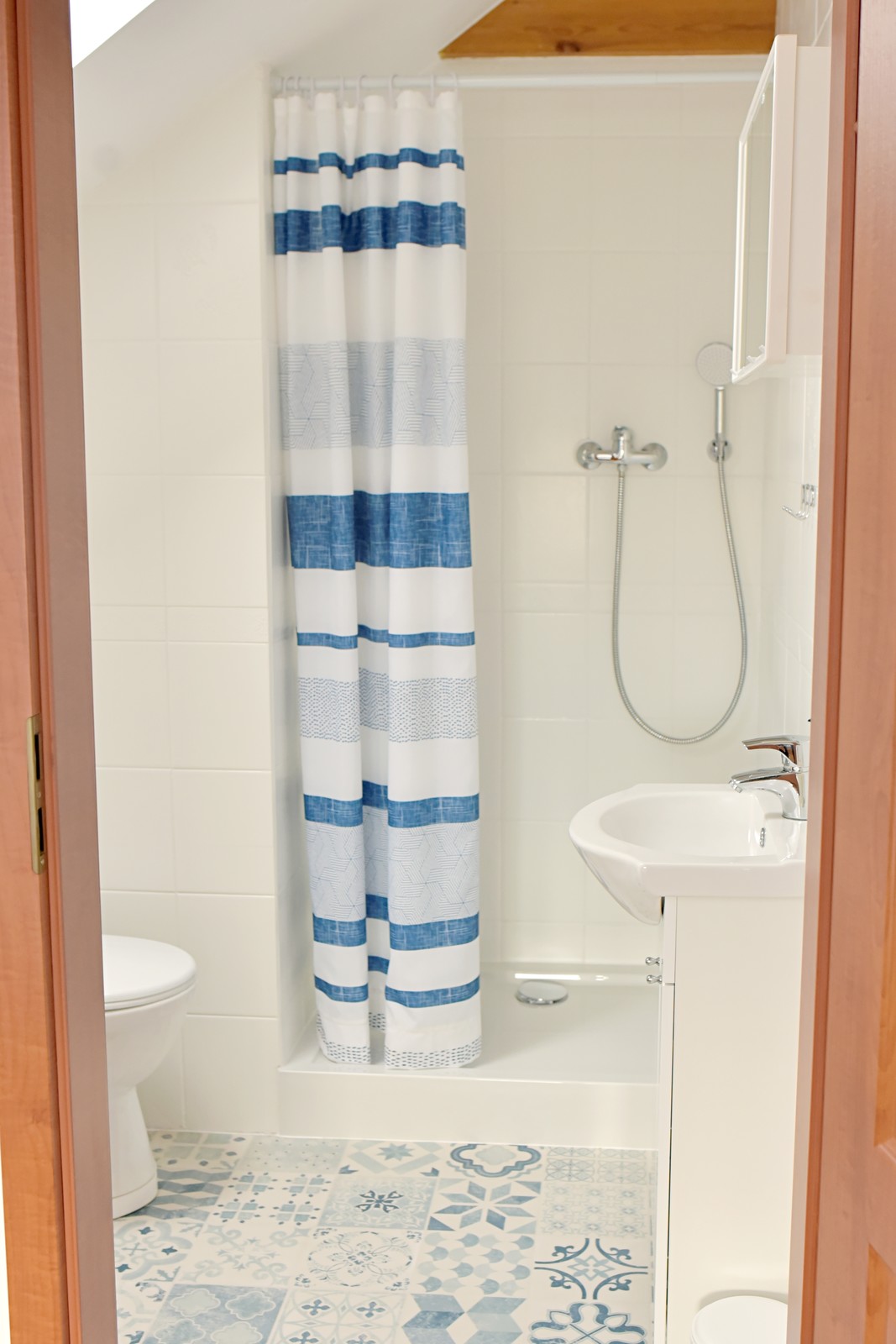 Komfortowa łazienka dla relaksu podczas wakacji