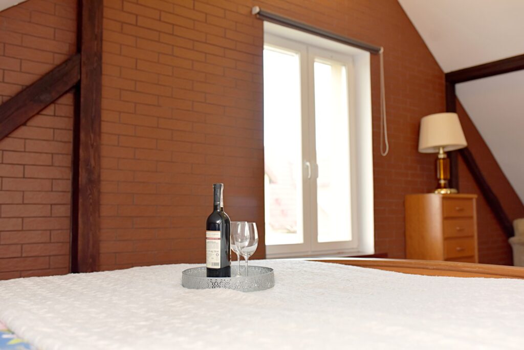 Relaksacyjna atmosfera w sypialni