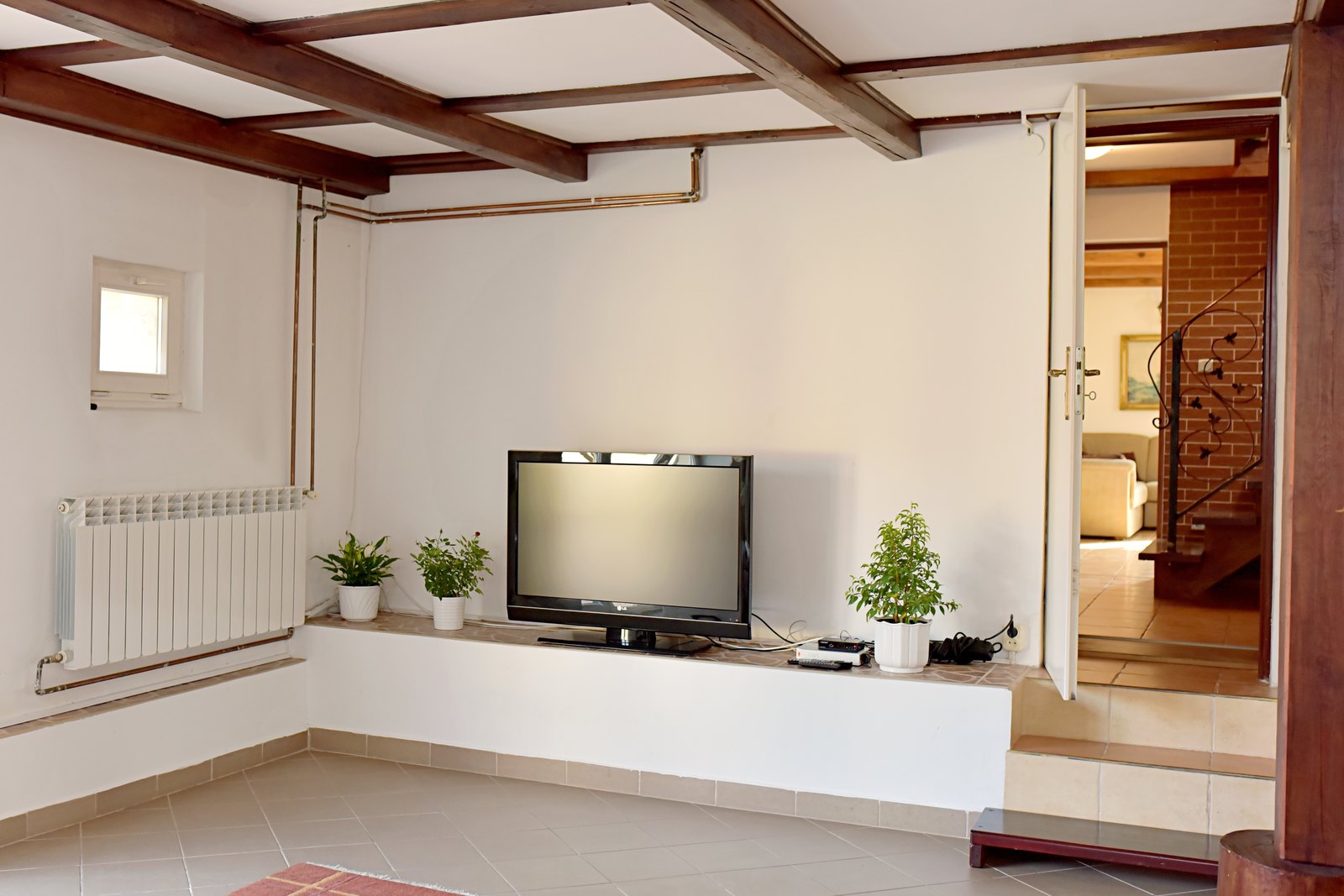 Nowoczesny salon na Mazurach