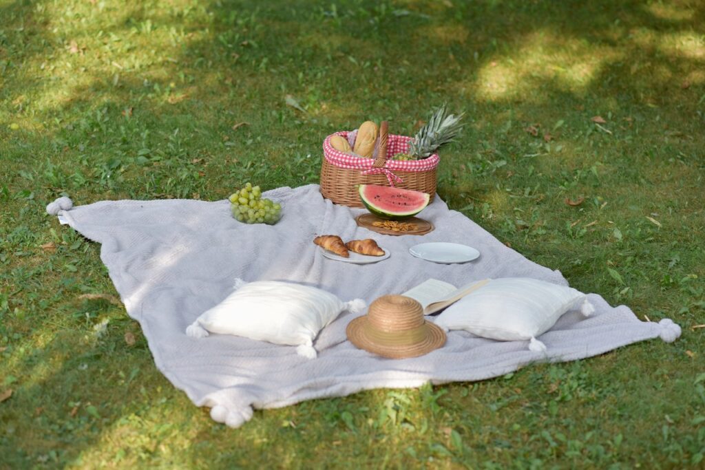 Przytulny kącik w ogrodzie na letni odpoczynek