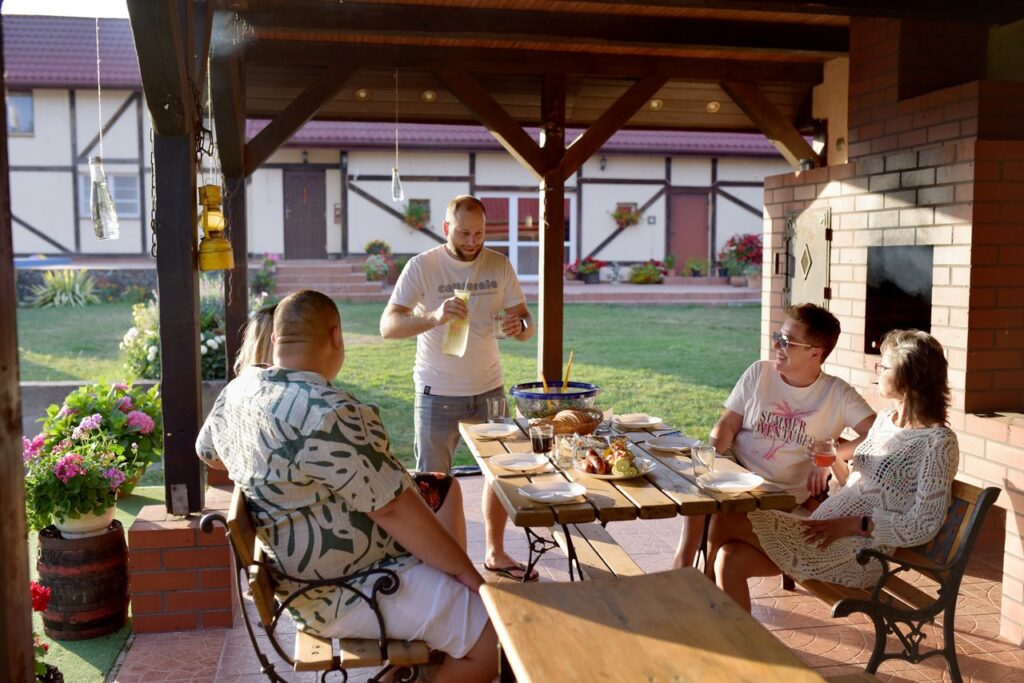 Wakacje na Mazurach z przyjaciółmi