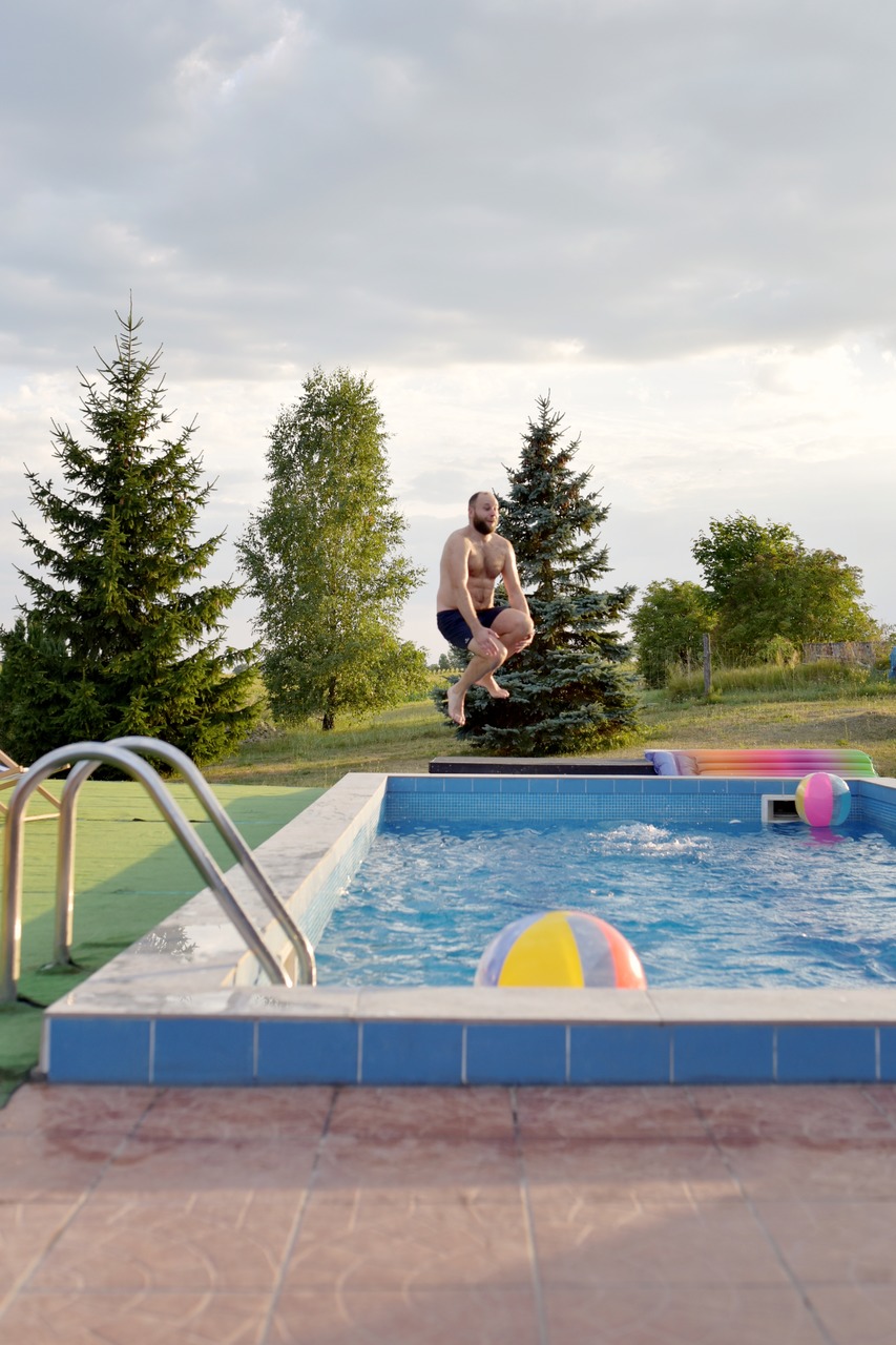 Urlop na Mazurach, dom z basenem